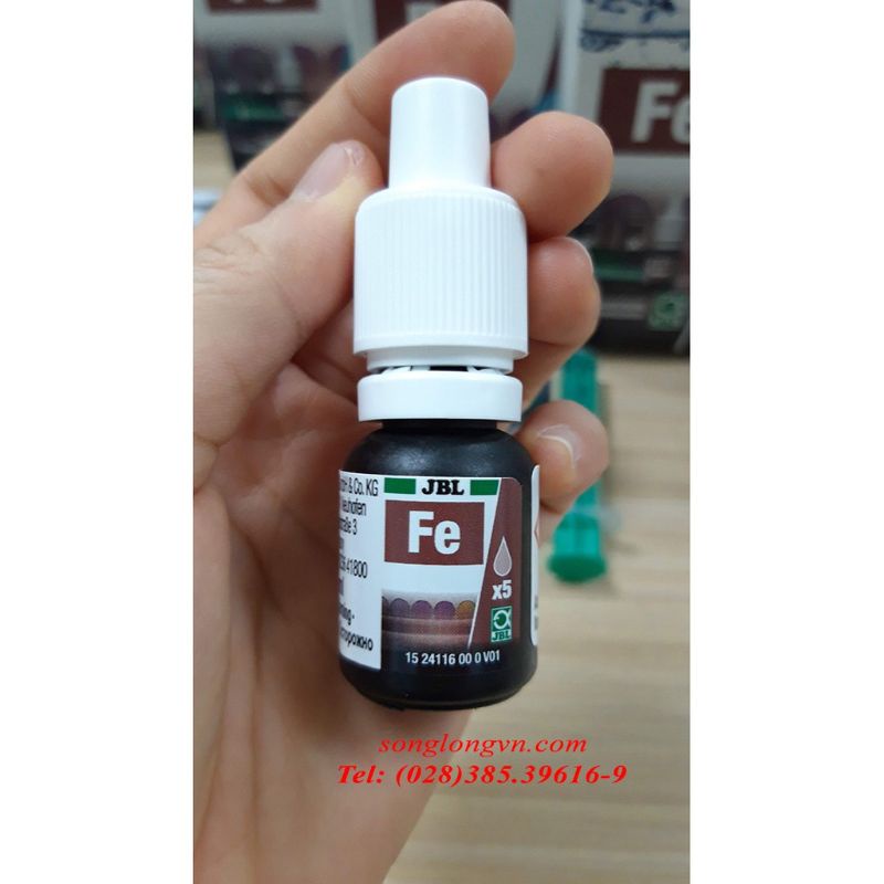 Refill test phèn (Fe) hàng chính hãng JBL-Đức