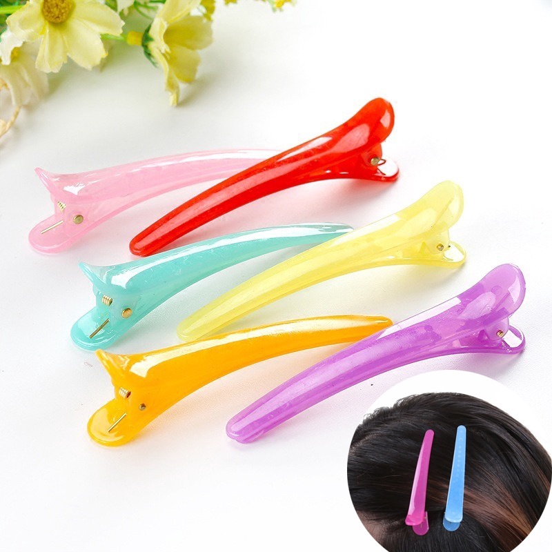 Kẹp Tóc Mái Mỏ Vịt Màu Sắc Kẹo Ngọt Phong Cách Hàn Quốc