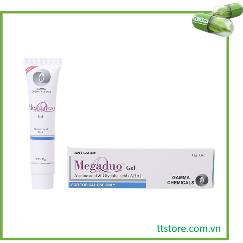 [Có tem] Megaduo Gel / Plus (Tuýp 15g) - Giảm mụn trứng cá, giảm mụn ẩn, giảm thâm mụn [Mega duo, Megadou]