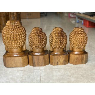 Diện Phật Thích Ca Cao 30 Cm Gỗ Thơm