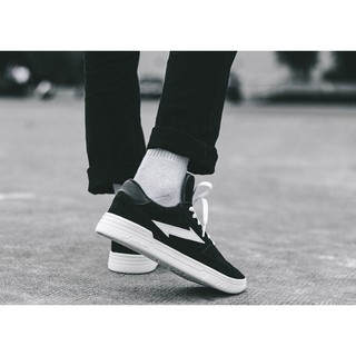 Giày Sneaker RieNevan - RN23 [phối màu Đen - Trắng]