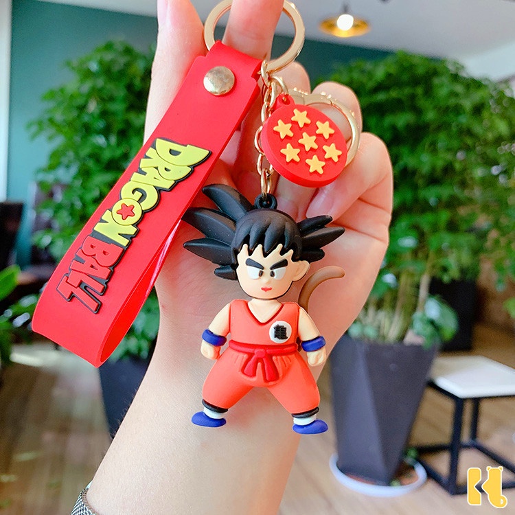 Móc Khóa Silicon Hình Nhân Vật Hoạt Hình Dragon Ball