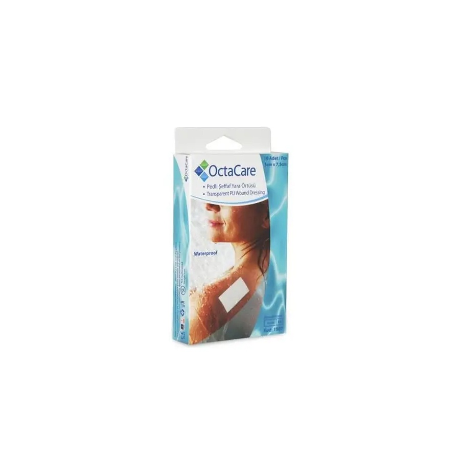 Băng cá nhân trong suốt chống thấm nước Octacare dùng cho người thường xuyên tiếp xúc nước, bơi lội, tắm, rửa, vết đứt