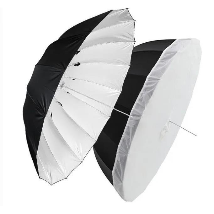 Combo dù phản và vải softbox 130cm 16 cạnh