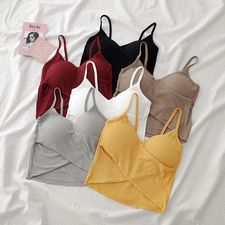 [Giá sỉ] ÁO BRA Nữ THUN TĂM MỀM MỊN SANG CHẢNH VẠT CHÉO SIÊU HOT