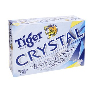 Thùng 24lon bia Tiger Crystal 330ml