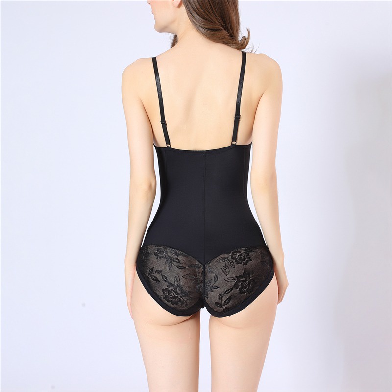 Jumpsuit Ren Hoa Kèm Áo Lót Cổ Chữ V Khoét Sâu | BigBuy360 - bigbuy360.vn