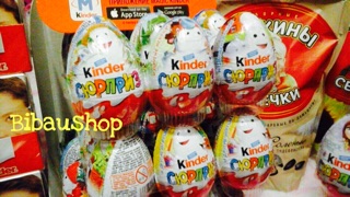 Socola trứng Kinder Nga