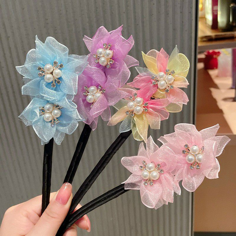 Thanh Búi Tóc,Uốn Tóc Hình Hoa Ngọt Ngào(TN)