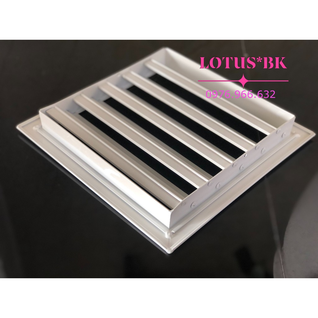 Louver 400x400 🏠𝐁𝐇 𝟏𝟐 𝐓𝐇𝐀́𝐍𝐆🏠 siêu đẹp, chống chuột, chống hắt mưa, Lam gió, chớp thông gió, Mặt gió ngoài trời