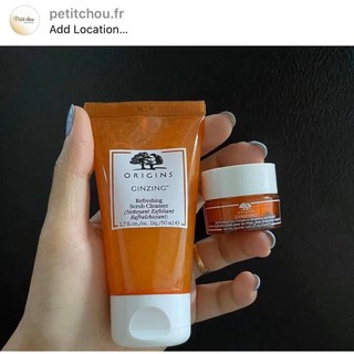 Bộ chăm sóc da origins ginzing