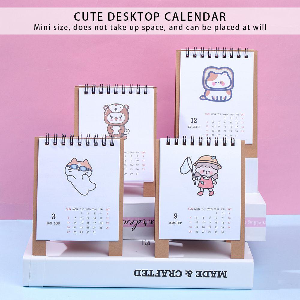 PISTA Lịch Để Bàn Mini Năm Mới Agenda