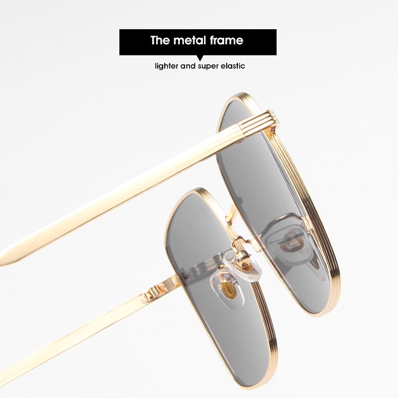 Kính Mát Gọng Vuông Thời Trang Hàn Quốc Cho Nữ