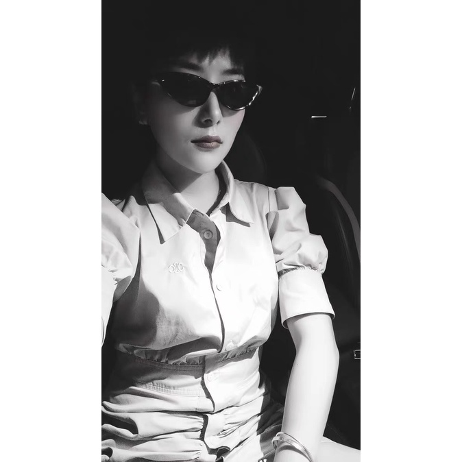 [🍀TẶNG TÚI VẢI+KHĂN LAU🍀]  Kính mắt mèo ulzzang NAM NỮ- Kính râm độclạ cực ngầu | BigBuy360 - bigbuy360.vn