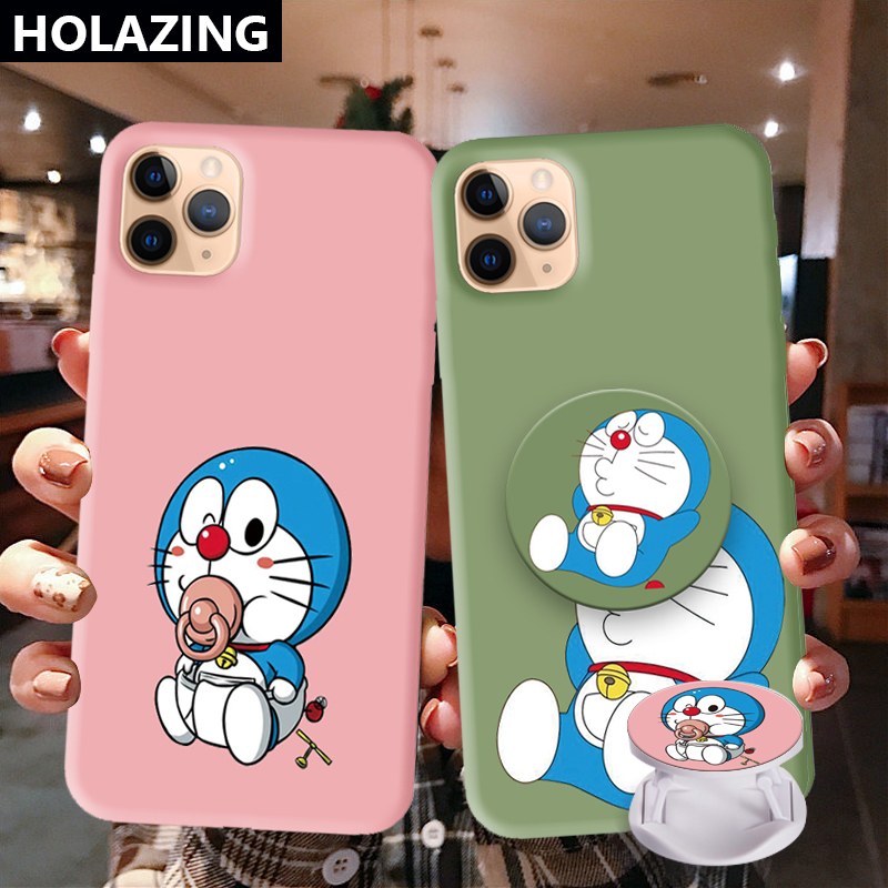Giá đỡ điện thoại họa tiết Doraemon dễ thương tiện dụng cho VIVO Y11 Y19 Y17 Y30