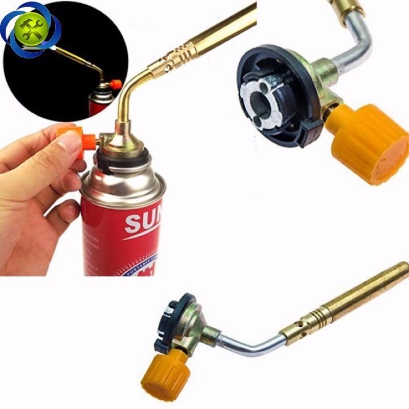 Khò ga đồng 1 nòng lắp bình gas mini