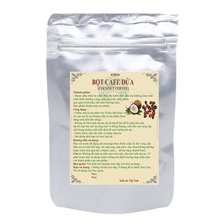 Bột cà phê dừa - cafe dừa