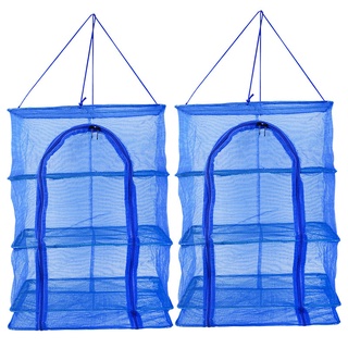 Lồng lưới phơi khô thực phẩm 4 tầng 35x65cm