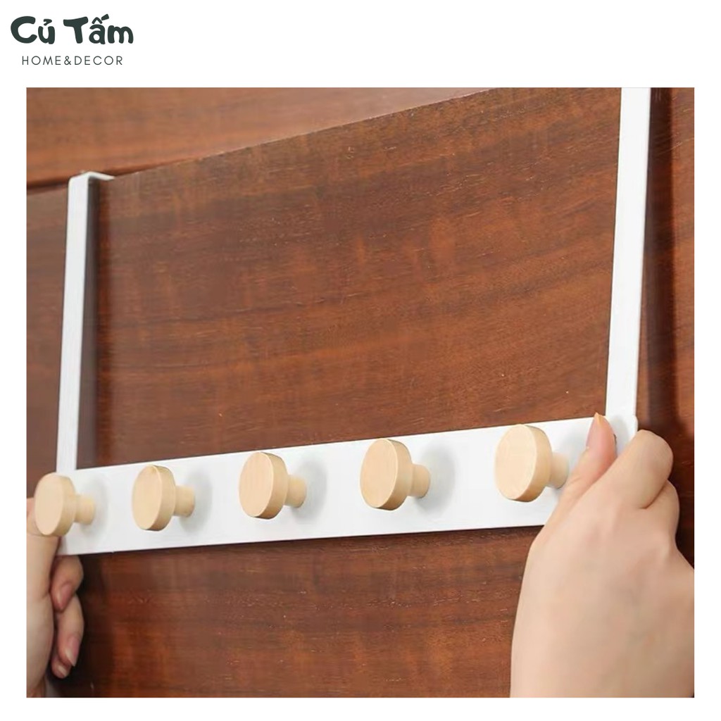 Móc treo quần áo sau cửa thông minh siêu bền - cutam.homedecor | BigBuy360 - bigbuy360.vn