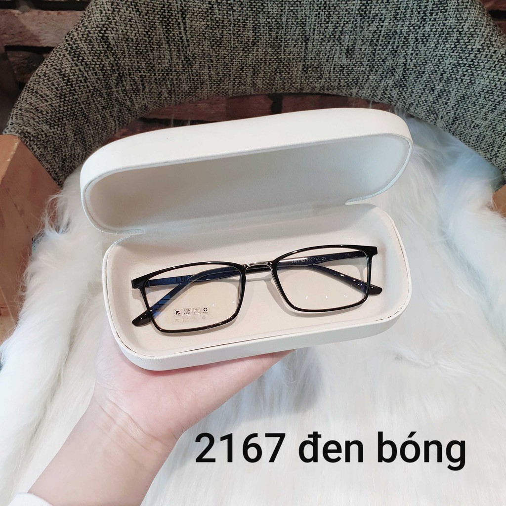 Gọng Kính Cận Mắt Vuông Thời Trang Nam Nữ G STORE Kính Cận Nhựa Dẻo Form Nhỏ Siêu Xinh 2167 | BigBuy360 - bigbuy360.vn