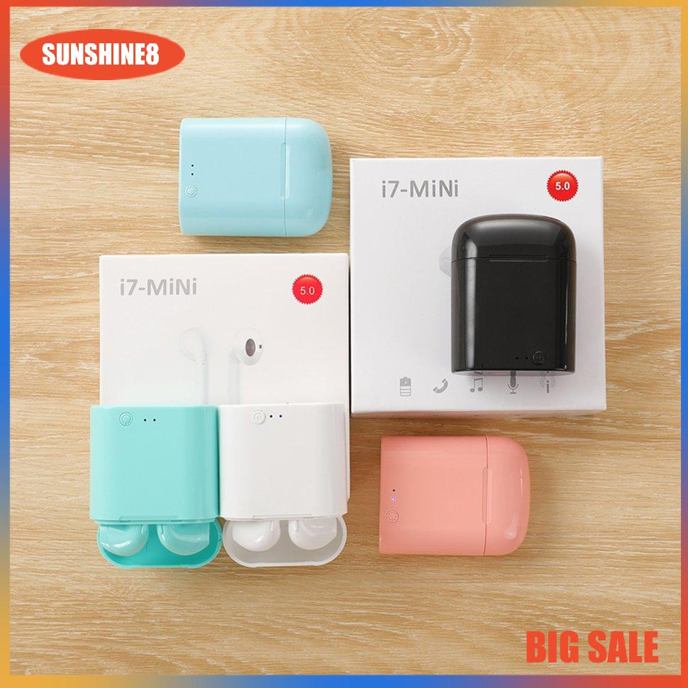 Tai nghe không dây mini I7mini 5.0 kèm hộp sạc