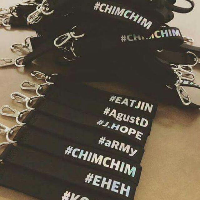 Nametag BTS, EXO, WINNER, WANNA ONE, TWICE, iKON, EXID, TF BOYS, MONSTA X