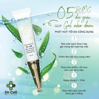Gel nha đam loại bỏ mụn bọc mụn mủ
