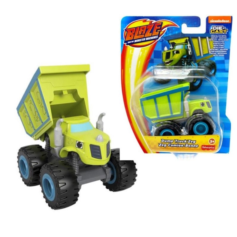 Xe tải quái vật Blaze đáng yêu với 8 mẫu của Fisher price