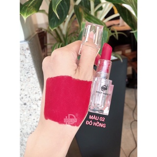 Son thỏi lì siêu mịn môi DOLLY VARIETY [Màu Đỏ hồng khô]