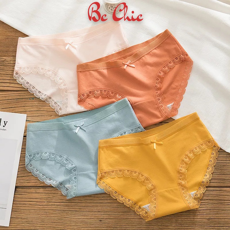 Quần Lót Nữ Cotton kháng khuẩn thoáng mát nữ tôn dáng xuất Nhật mẫu Q 121 BC_CHIC LINGERIE