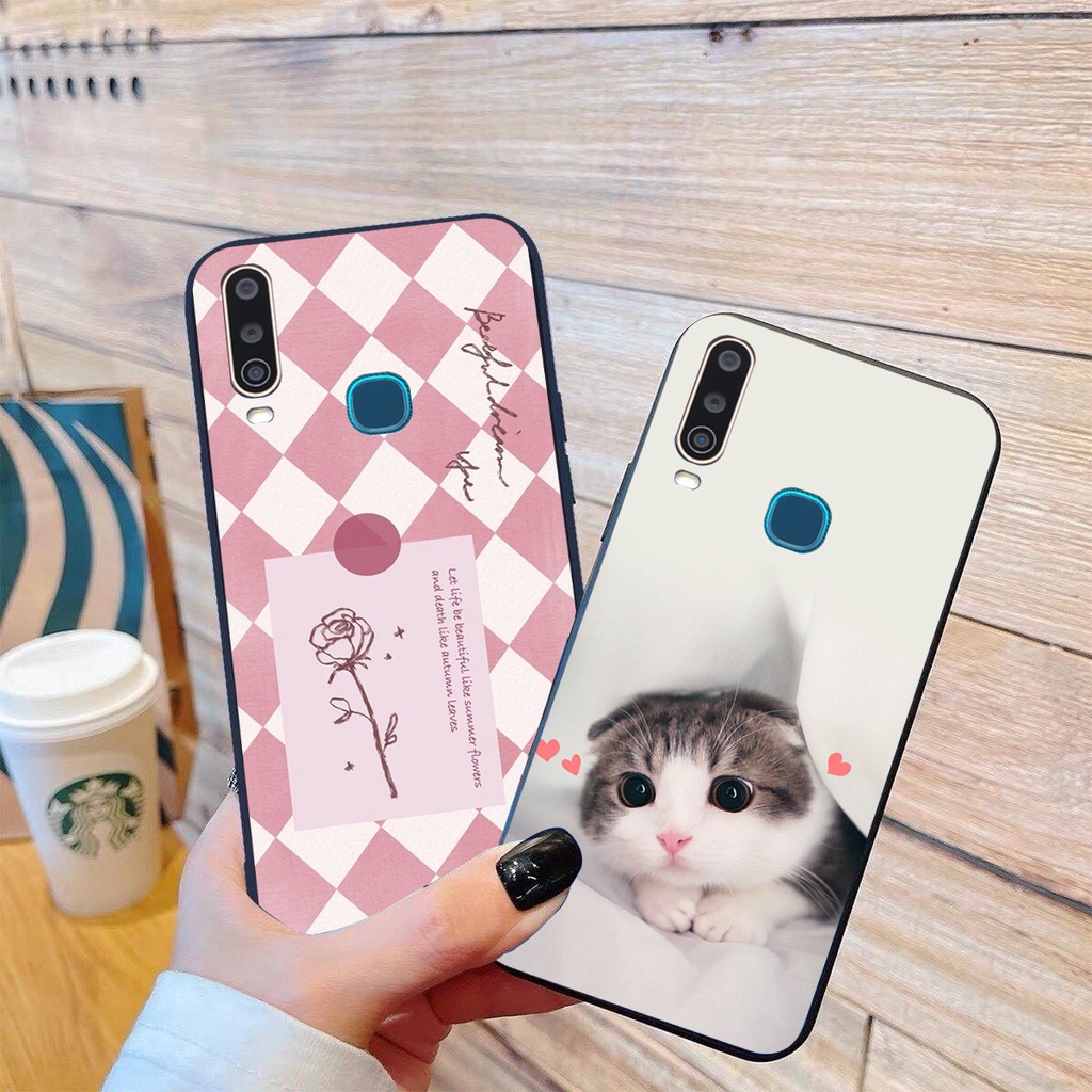 Ốp lưng Vivo U10 / Y12/ Y15 / Y17 in hình cao cấp mẫu kẻ caro,mikenbe@r siêu hot
