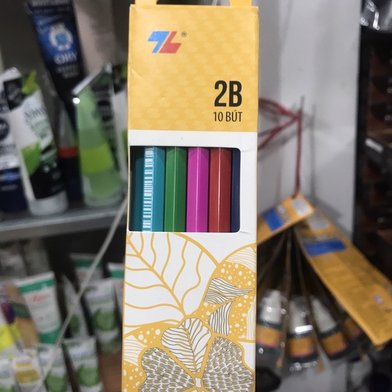 1 Cây Bút chì gỗ 2B TL GP-01 Thiên Long