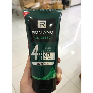 Gel tạo kiểu tóc Romano Classic 150g