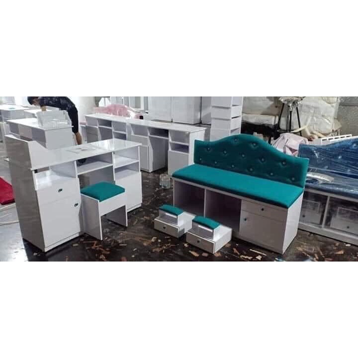 ghế nail 1m2 2 hộc(lh zalo 0981661444)ship ngoài