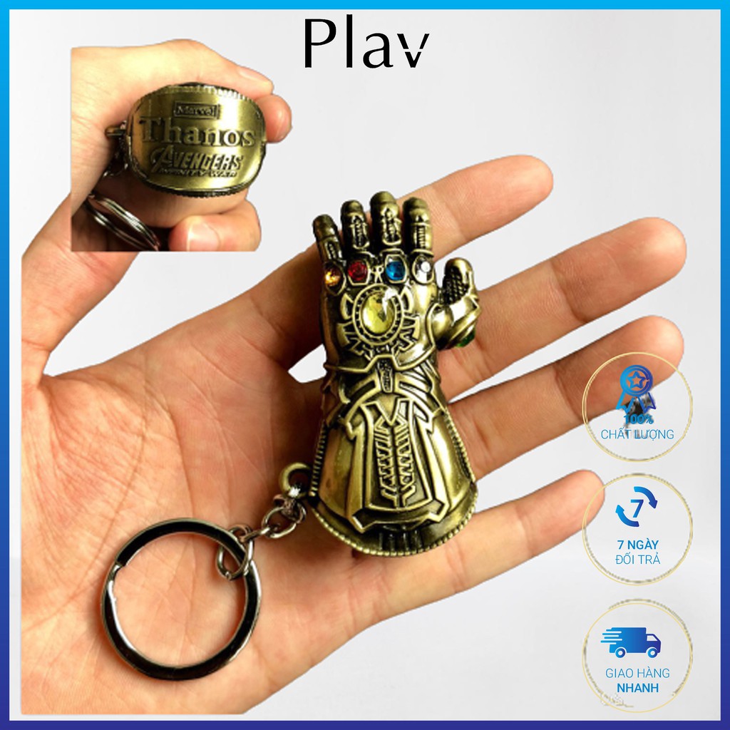 Móc khoá Marvel chất liệu hợp kim không gỉ - Qùa tặng phụ kiện Plav