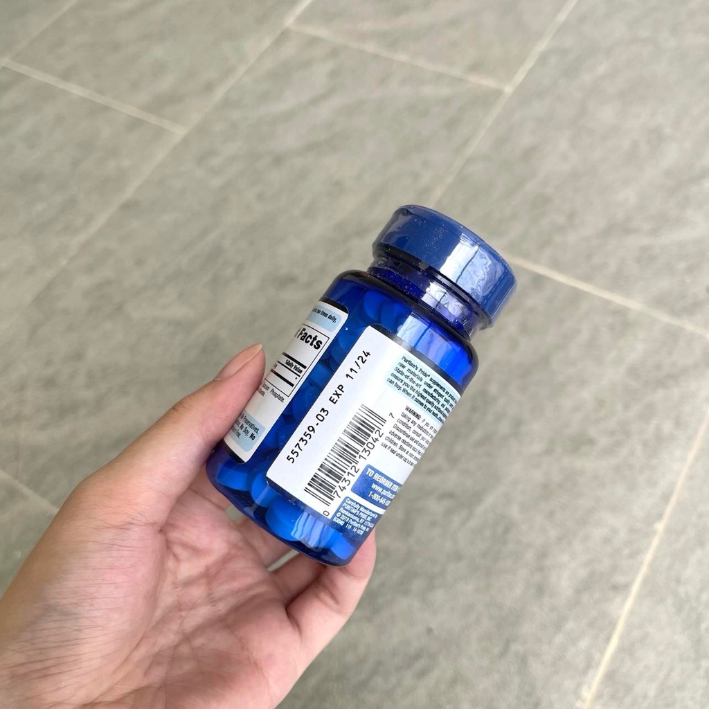 Viên uống tăng cơ L-Glutamine 500mg Puritan's Pride 100v