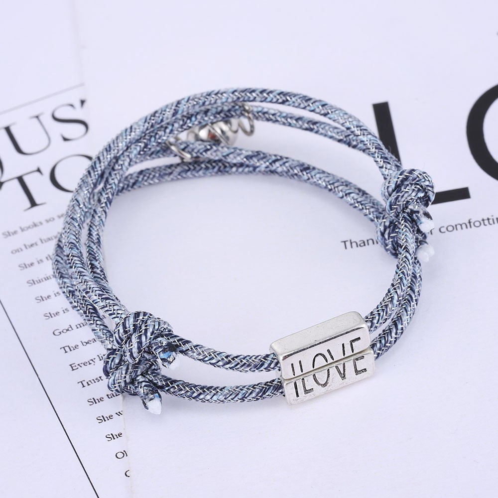 [Mã FAMAYFA giảm 10K đơn 50K] Set 2 Vòng Tay Chữ Love Đẹp Mắt Dành Cho Cặp Đôi | BigBuy360 - bigbuy360.vn