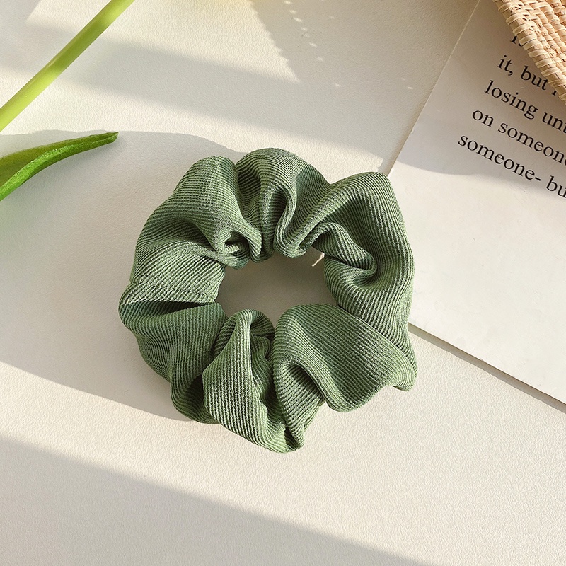 Dây cột tóc đơn giản nhiều màu sắc điệu đà phong cách Hàn Quốc