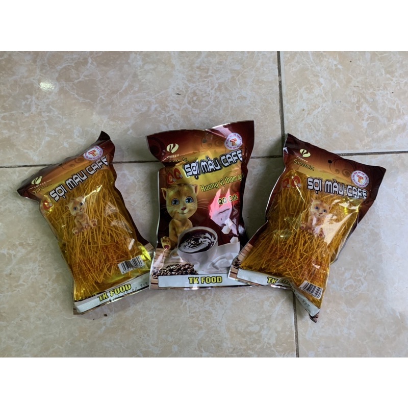 Snack Cà Phê Sợi QQ gói 28Gram(Date mới)