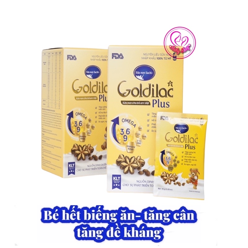 Sữa non sachi goldilac plus - bé khỏe, thông minh, cao lớn vượt trội