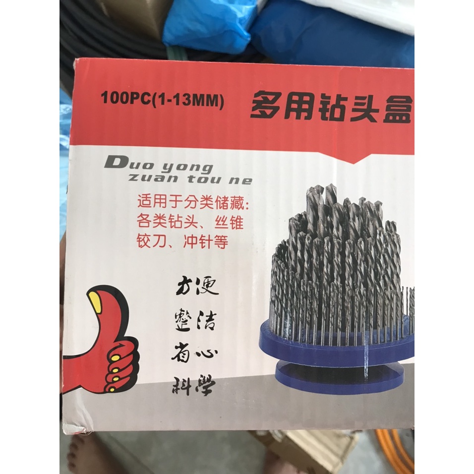Đế cắm, đế nhựa giữ mũi khoan, hộp để mũi khoan