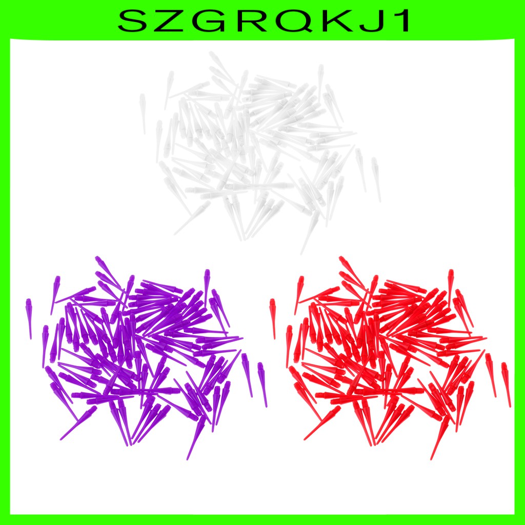 Set 100 Đầu Phi Tiêu Bằng Nhựa Mềm 30mm 2BA Cho Máy Phi Tiêu Điện Tử