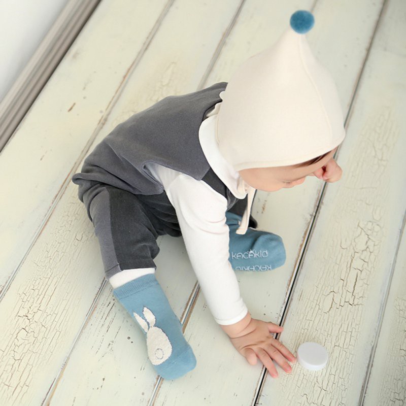 Vớ mềm mại họa tiết hoạt hình chống trượt thời trang cho bé trai bé gái