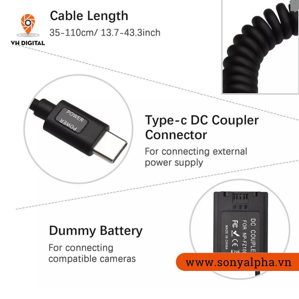 PIN GIẢ PIN ẢO  SONY NP-FZ100 – TYPE C - FZ100