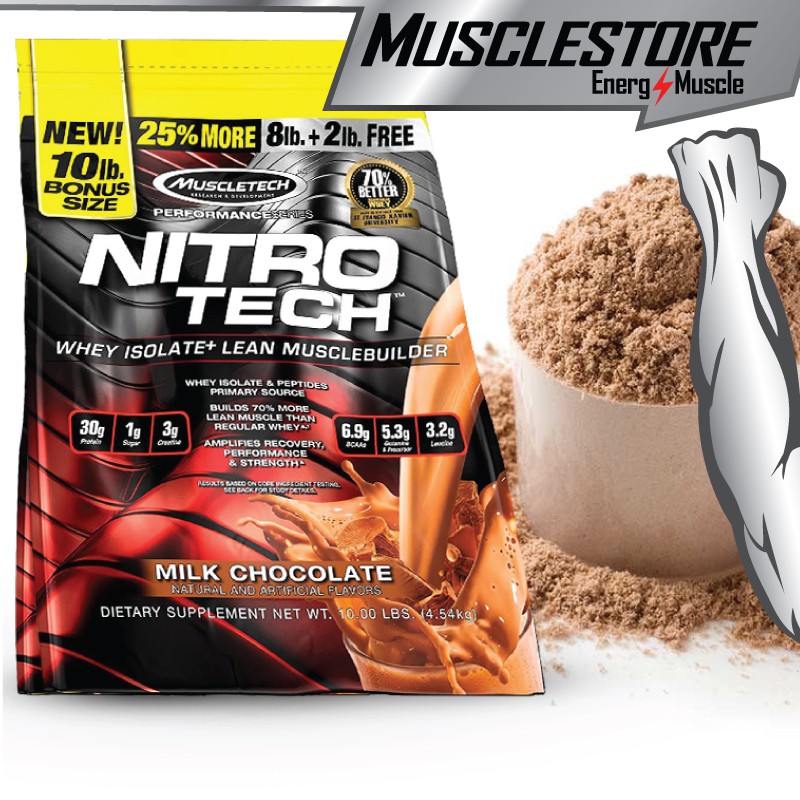 Nitro Tech | Sữa Whey Tăng Cơ Bắp | Hàng Chính Hãng Muscletech USA