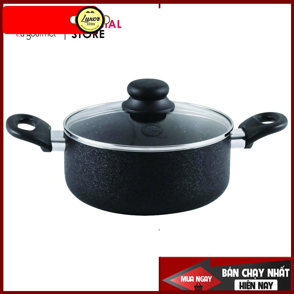 [Giảm 70k ship] Nồi chống dính đá hoa cương LA GOURMET Sen Zuki  20cm