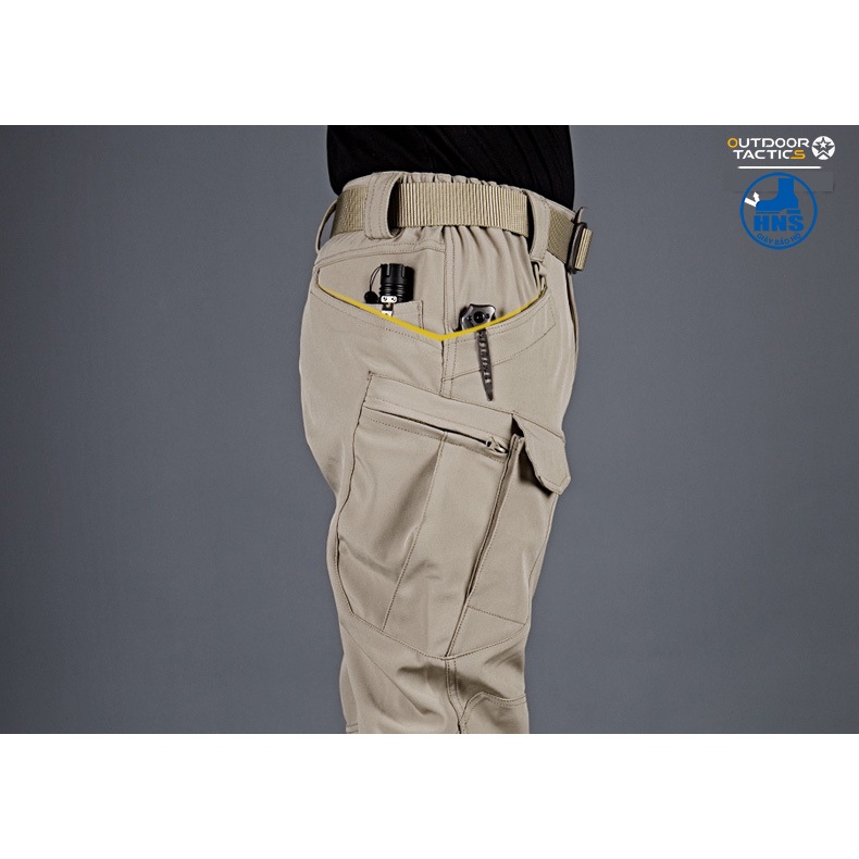 QUẦN TÚI HỘP PHONG CÁCH TRẺ TRUNG HNS IX7 MÀU XANH RÊU, ĐEN, XÁM, KAKI, RẰN RI