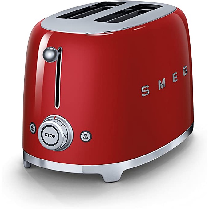 Máy nướng bánh mỳ SMEG TSF01RDEU màu đỏ [Chính hãng Đức]