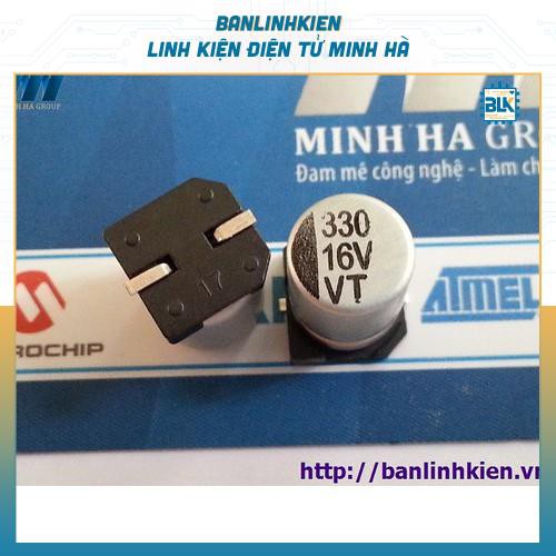 Tụ Nhôm 330UF 16V, 50V, 6.3V
