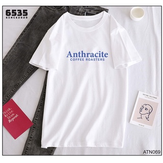 Áo phông thun nam nữ, tay lỡ,cổ tròn, vải cotton, form rộng oversize-ATN069